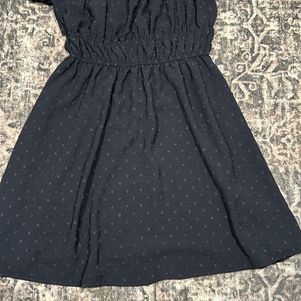 Altar'd State Dark Blue Flutter Sleeve Mini Dress - Picture 5 of 6